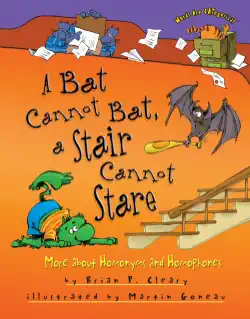 a bat cannot bat, a stair cannot stare book cover image