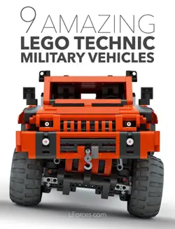 9 amazing lego technic military vehicles book cover image