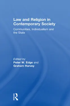 law and religion in contemporary society book cover image