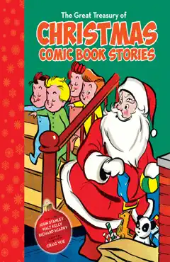 the great treasury of christmas comic book stories book cover image
