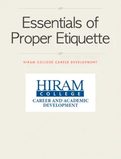 essentials of proper etiquette book cover image