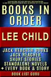 Lee Child Books in Order: Jack Reacher books, Jack Reacher short stories, Harold Middleton books, all short stories, anthologies, standalone novels, and nonfiction, plus a Lee Child biography. sinopsis y comentarios