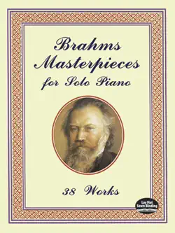 brahms masterpieces for solo piano book cover image
