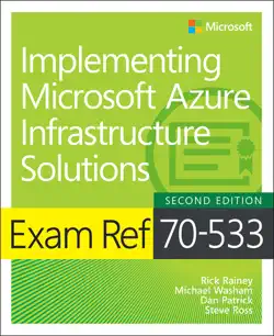 exam ref 70-533 implementing microsoft azure infrastructure solutions book cover image