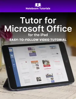 tutor for microsoft office ipad book cover image