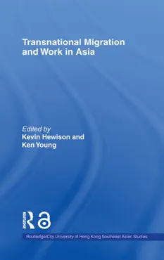transnational migration and work in asia book cover image