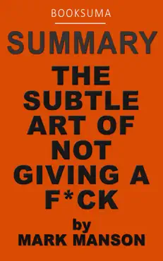 summary: the subtle art of not giving a f*ck by mark manson imagen de la portada del libro