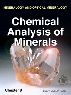 chemical analysis of minerals book cover image