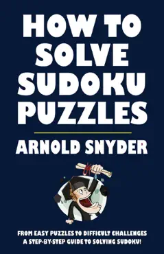 how to solve sudoku puzzles book cover image