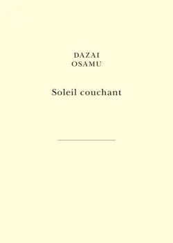 soleil couchant book cover image