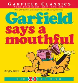 garfield says a mouthful book cover image