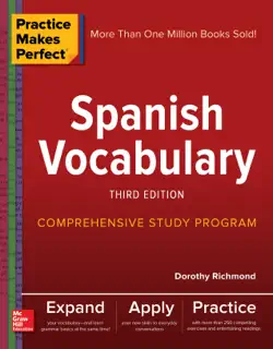 practice makes perfect: spanish vocabulary, third edition book cover image
