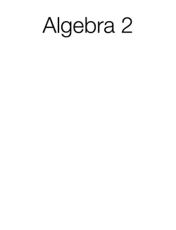 algebra 2 book cover image
