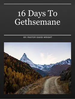 16 days to gethsemane book cover image
