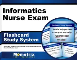 informatics nurse exam flashcard study system book cover image