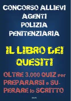 concorso allievi agenti polizia penitenziaria - il libro dei quesiti book cover image