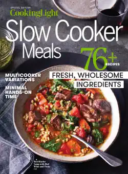 cooking light slow cooker book cover image