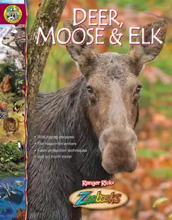 zoobooks deer moose and elk book cover image