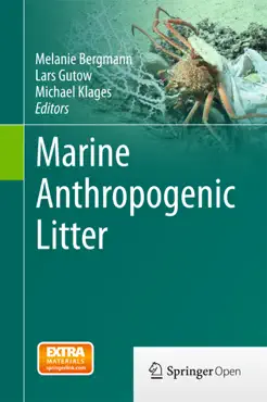 marine anthropogenic litter book cover image