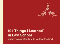 101 things i learned® in law school book cover image