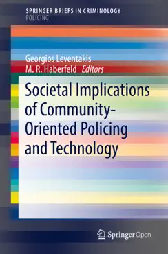 societal implications of community-oriented policing and technology book cover image