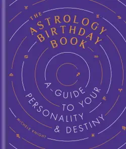 the astrology birthday book book cover image