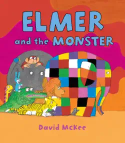 elmer and the monster book cover image