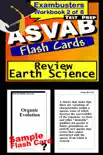 ASVAB Test Prep Earth Science Review - Exambusters Flash Cards - Workbook 2 of 8 synopsis, comments