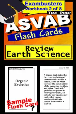 asvab test prep earth science review - exambusters flash cards - workbook 2 of 8 book cover image