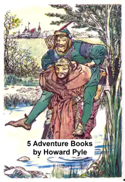 5 adventure books by howard pyle book cover image