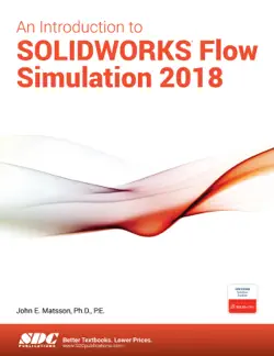 an introduction to solidworks flow simulation 2018 book cover image