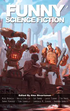 funny science fiction imagen de la portada del libro