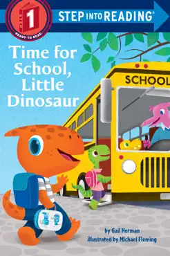 time for school, little dinosaur book cover image