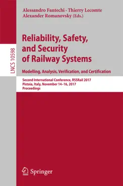 reliability, safety, and security of railway systems. modelling, analysis, verification, and certification imagen de la portada del libro
