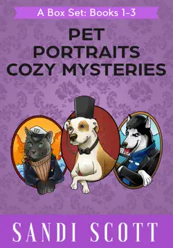 pet portraits cozy mystery box set book cover image