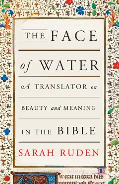 the face of water book cover image