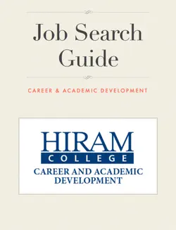 job search guide book cover image