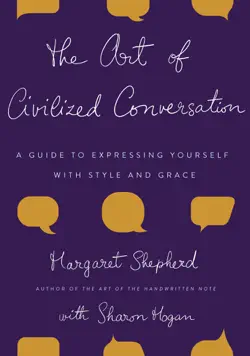 the art of civilized conversation book cover image