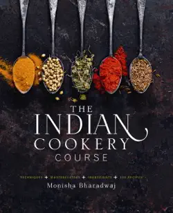 indian cookery course book cover image