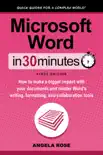 Microsoft Word in 30 Minutes synopsis, comments