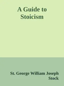 a guide to stoicism book cover image