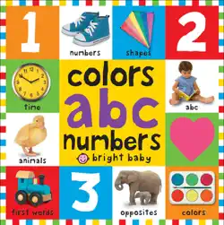 big board books colors, abc, numbers book cover image