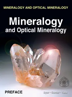mineralogy and optical mineralogy book cover image