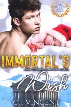 immortal's wish: a m/m non-shifter mpreg holiday romance short book cover image