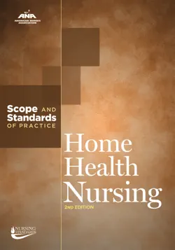 home health nursing book cover image