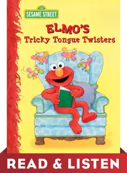elmo's tricky tongue twisters (sesame street): read & listen edition book cover image