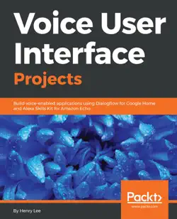 voice user interface projects book cover image