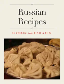russian recipes imagen de la portada del libro