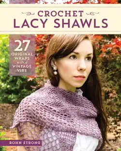 crochet lacy shawls book cover image