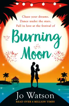 burning moon book cover image